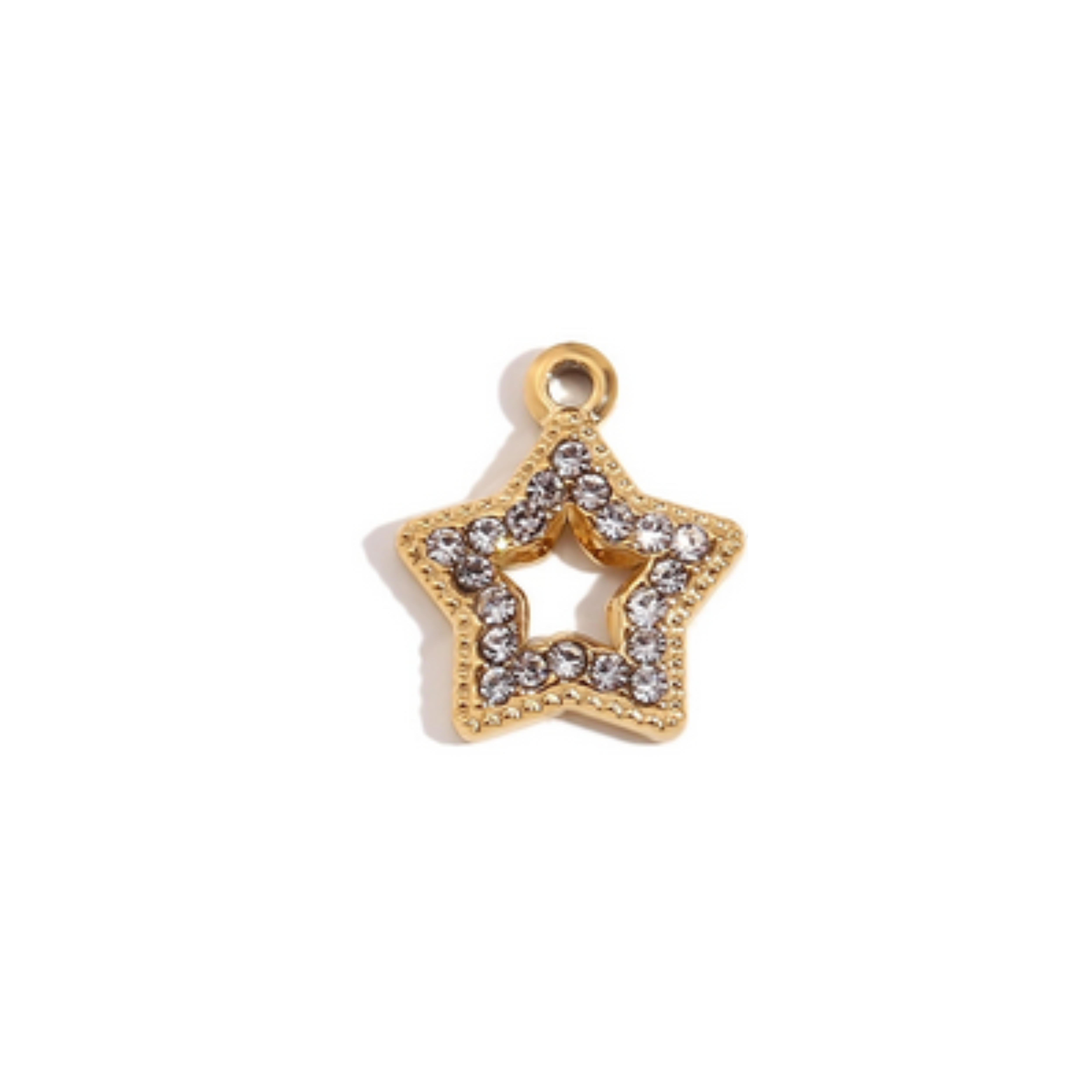 CZ Mini Star Charm