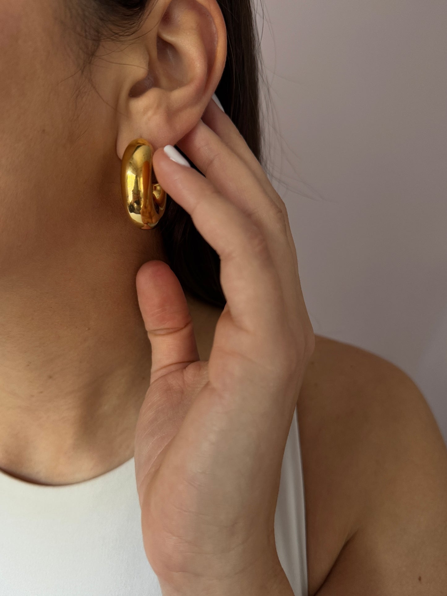 Alma Golden Hoops