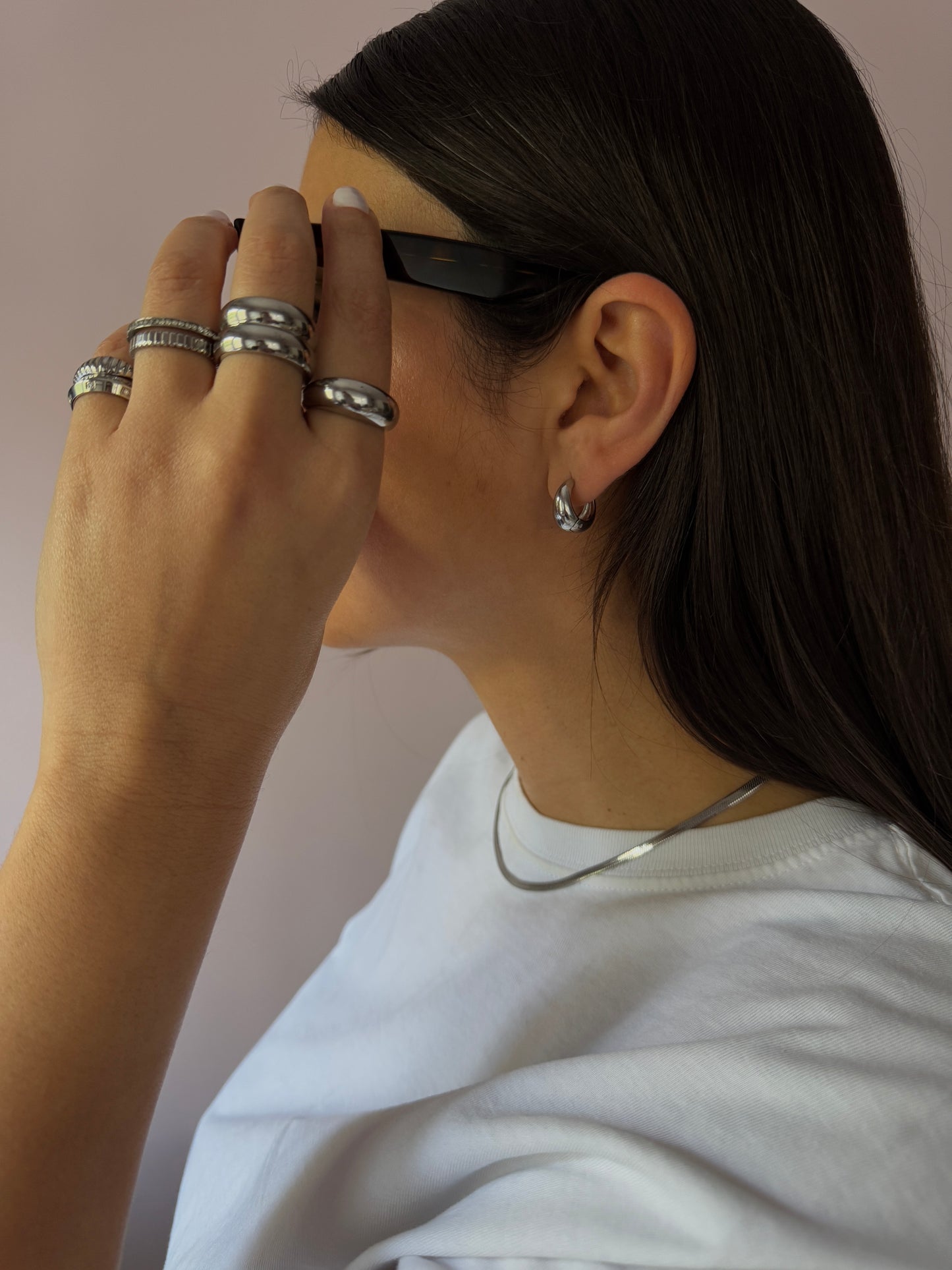 Dome Silver Ring