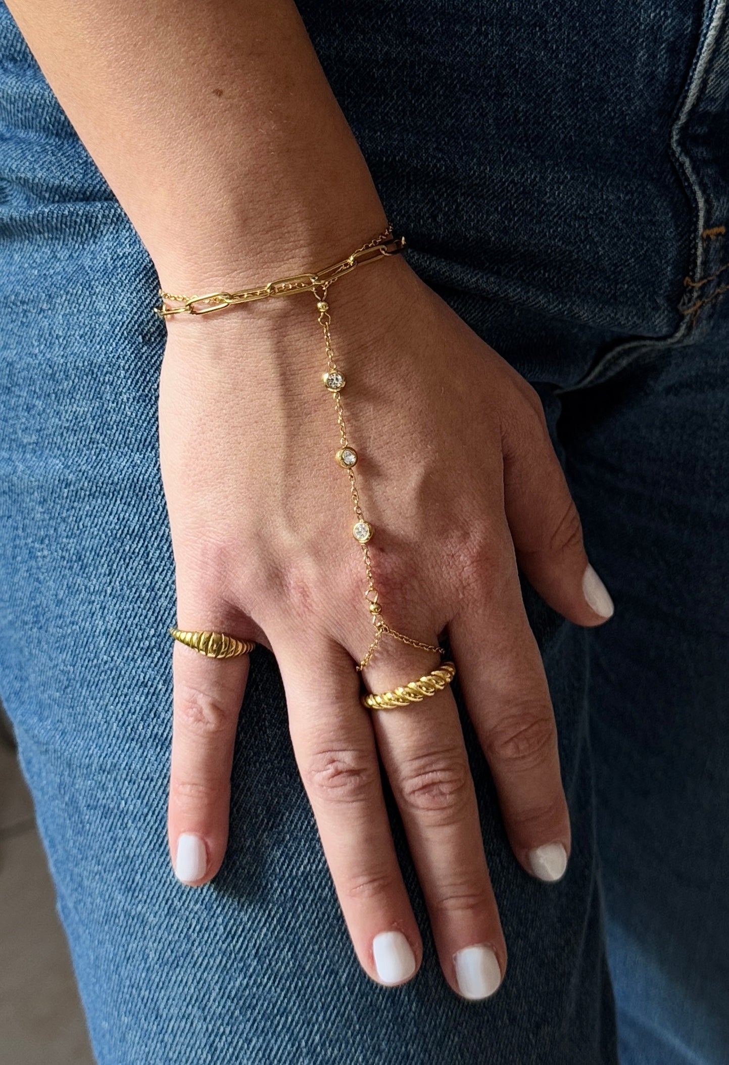 Aisha CZ Hand Chain