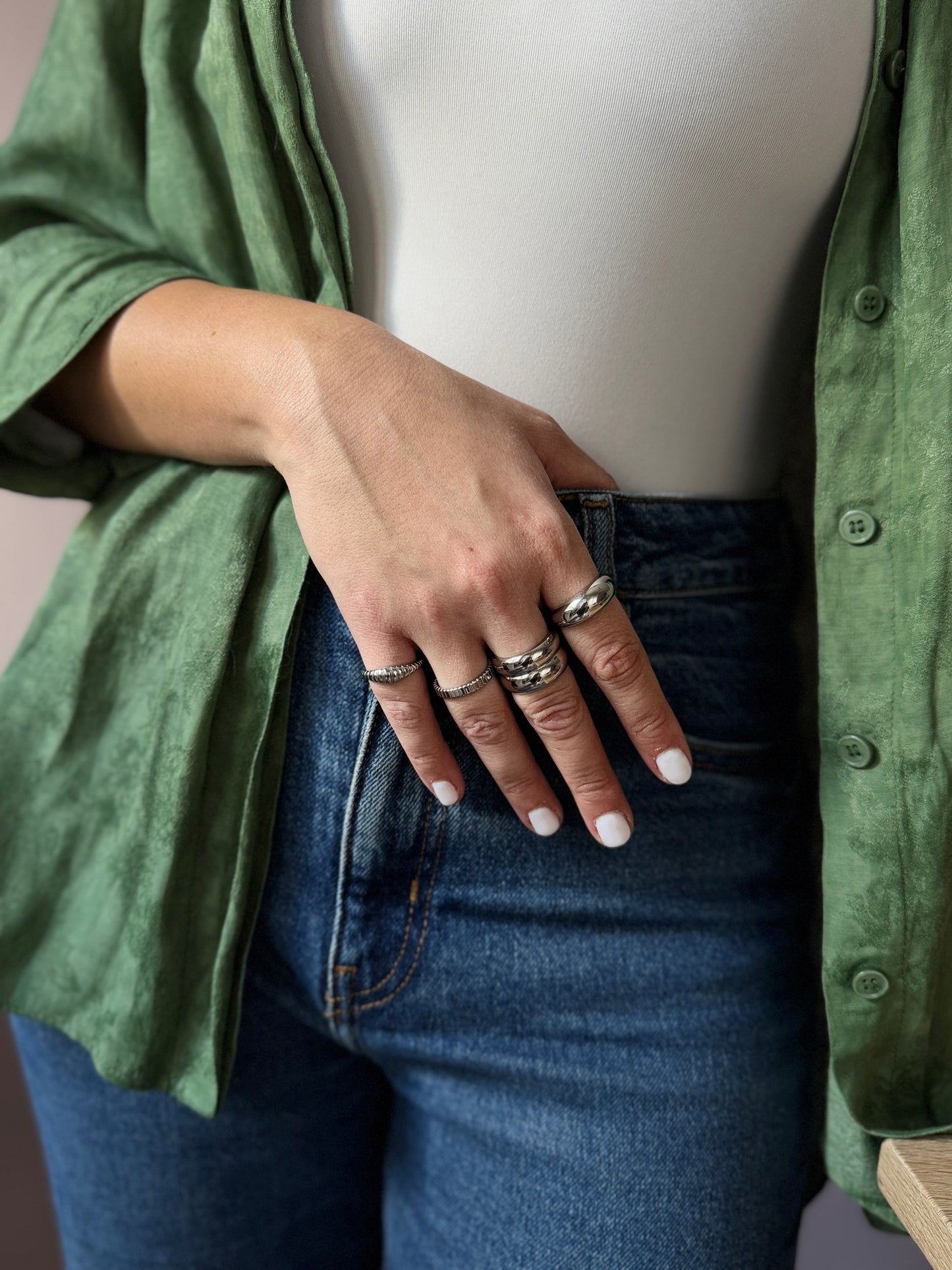 Pandora Silver Ring