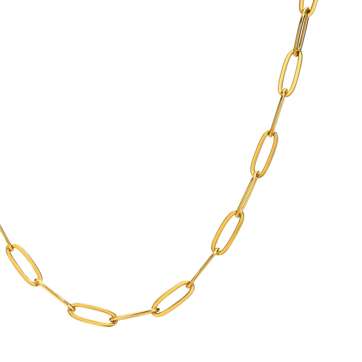 Paperclip Golden Chain