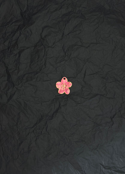 Pink Flower Charm