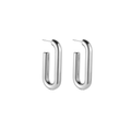 Kayla Silver Hoops