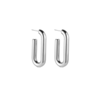 Kayla Silver Hoops