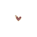 CZ Mini Heart Charm