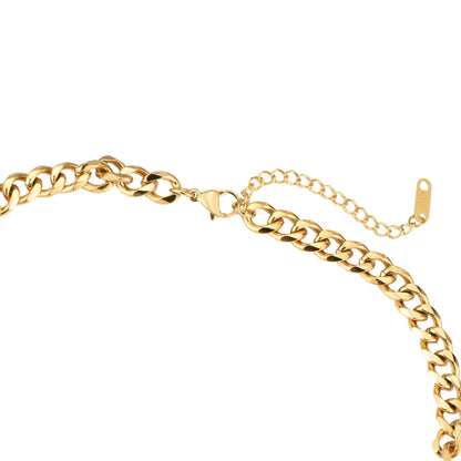 Molly Golden Chunk Necklace - aolani jewellery