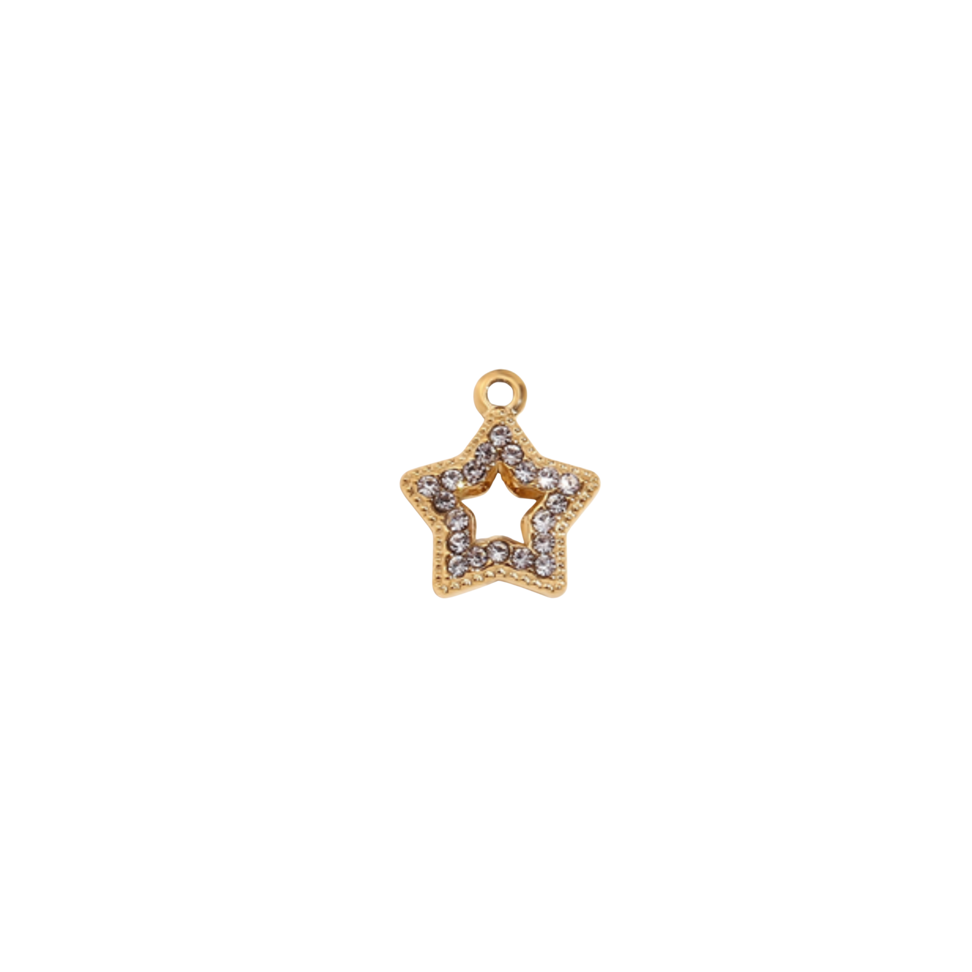CZ Mini Star Charm