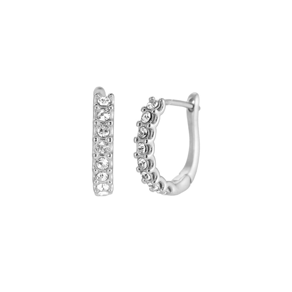 Bonita Silver Hoops - aolani jewellery