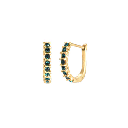 Bonita Golden Hoops - aolani jewellery