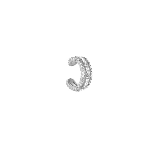 Olivia Silver Earcuff - aolani jewellery