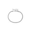 Figaro Silver Chain Bracelet