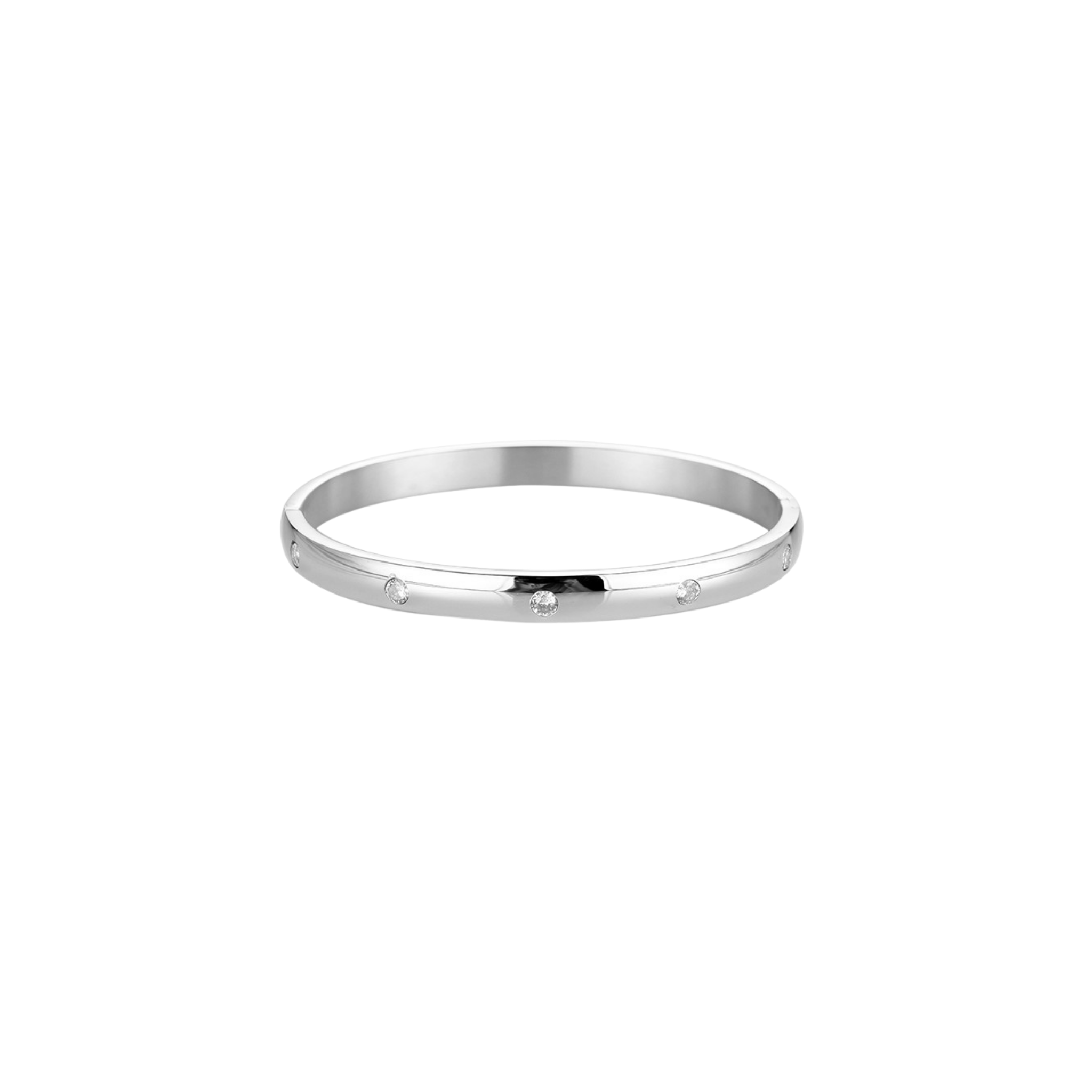 Adele Silver Bangle