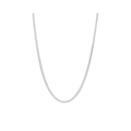 Medusa 2mm Silver Necklace
