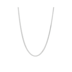 Medusa 2mm Silver Necklace