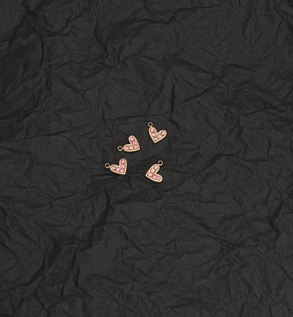 CZ Mini Heart Charm