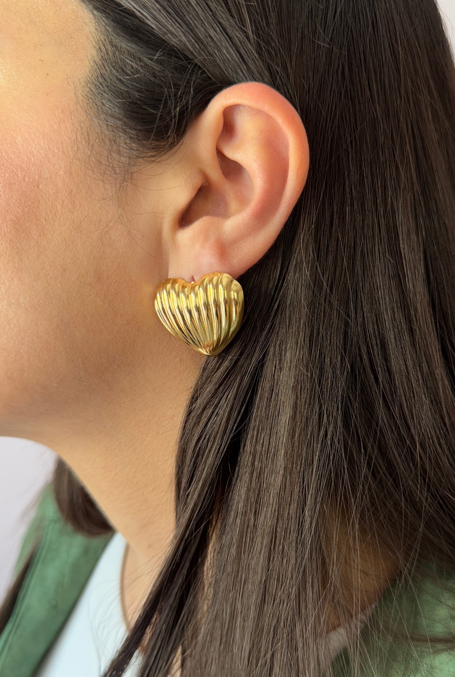 Delphine Golden Earrings
