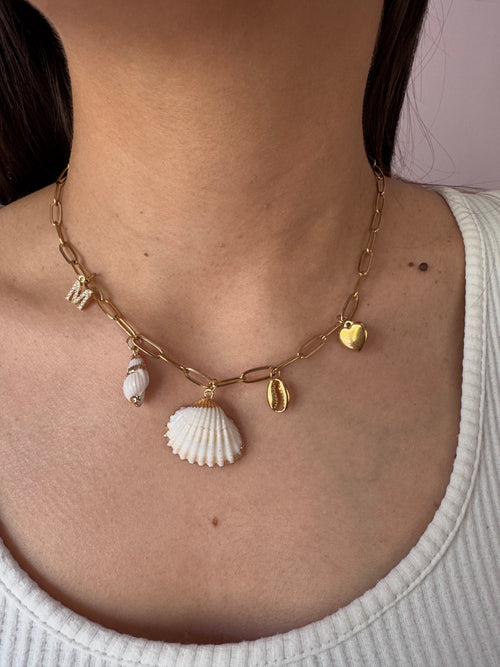 Calico Shell Charm