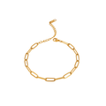 Paperclip Chain Bracelet