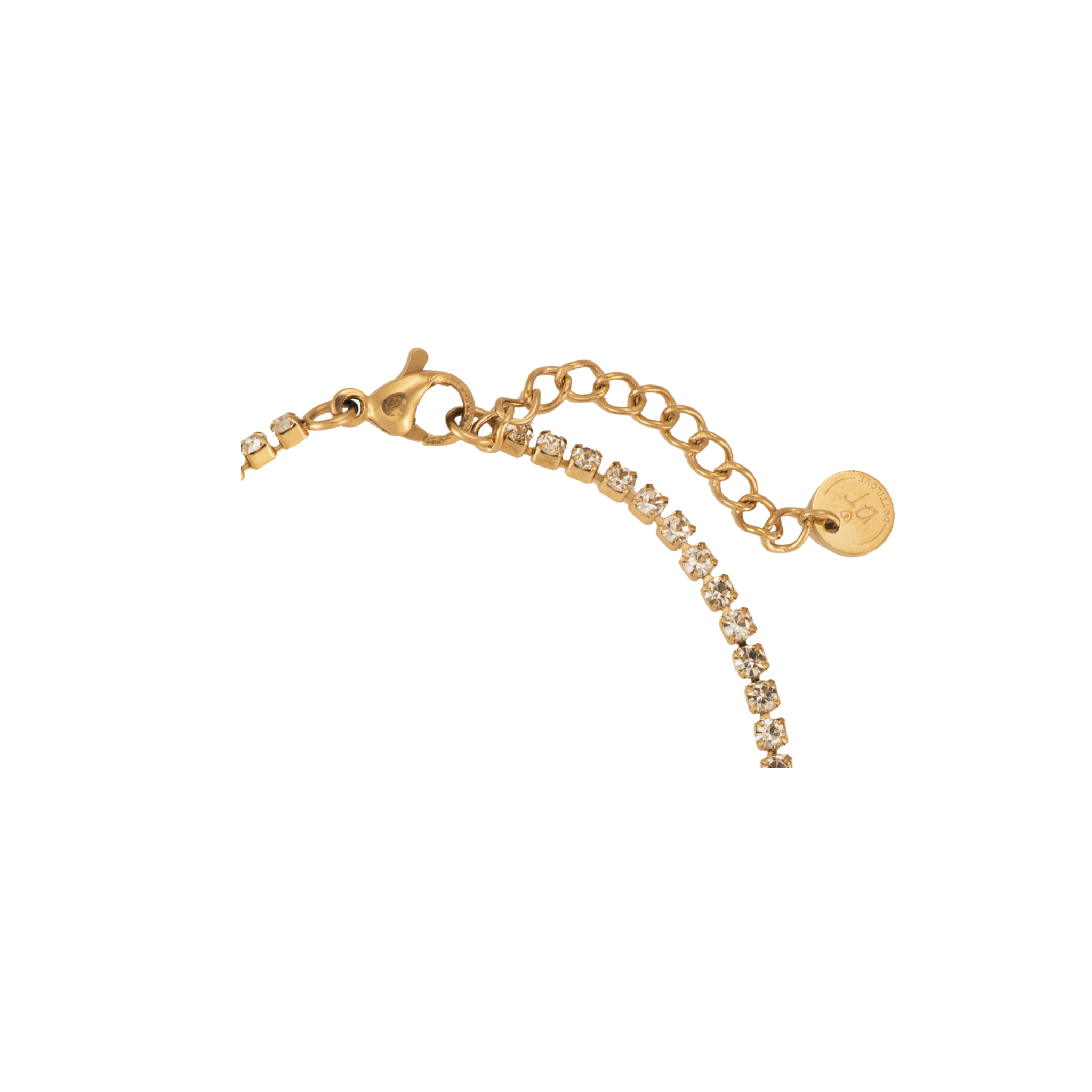 Tennis Mini Golden Bracelet