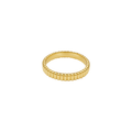 Ribbed Golden Band