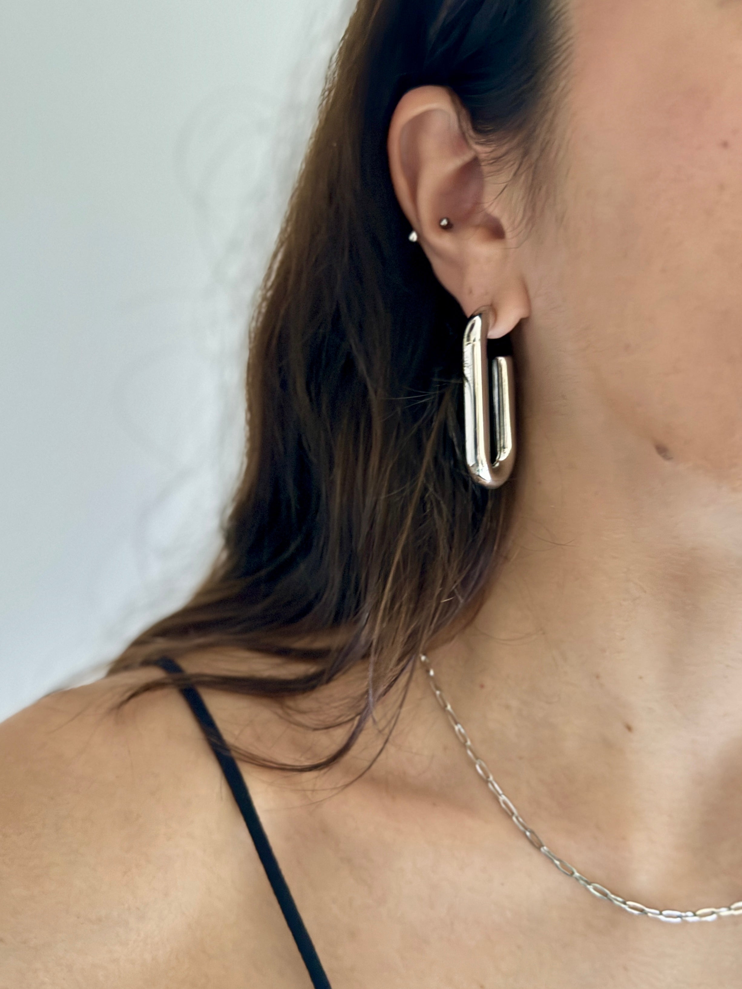Fine Paperclip Chain Necklace