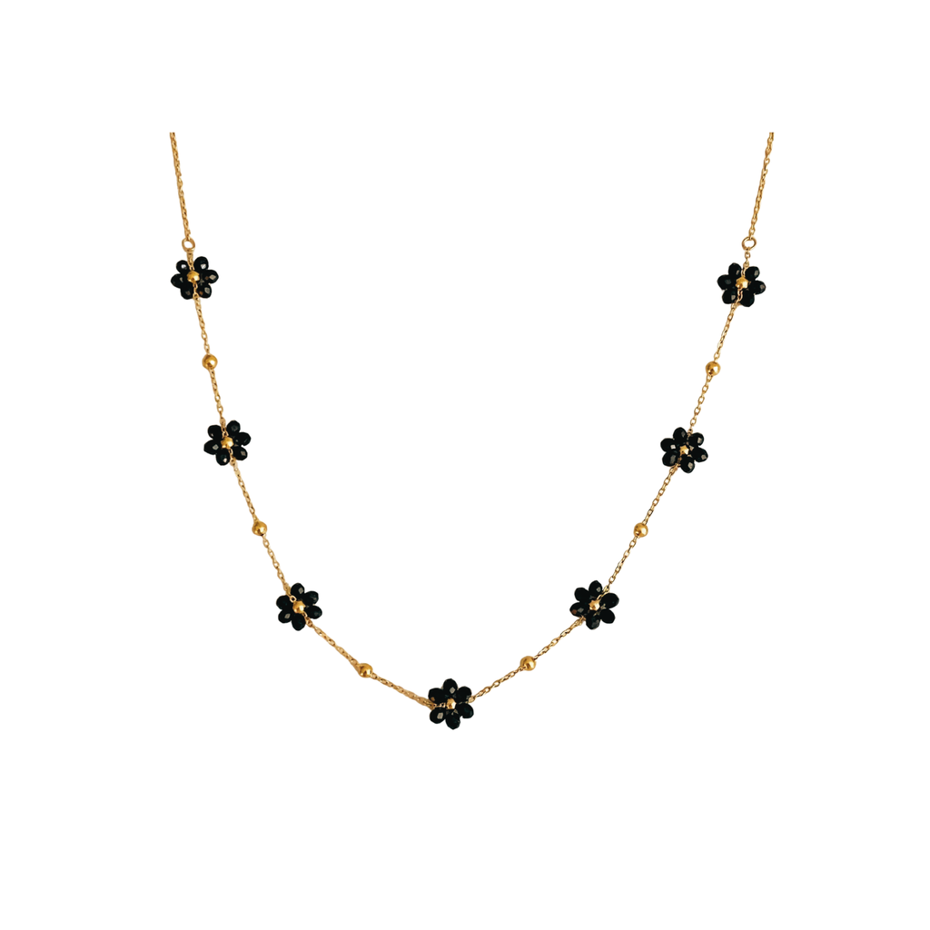 Fleur Golden Necklace