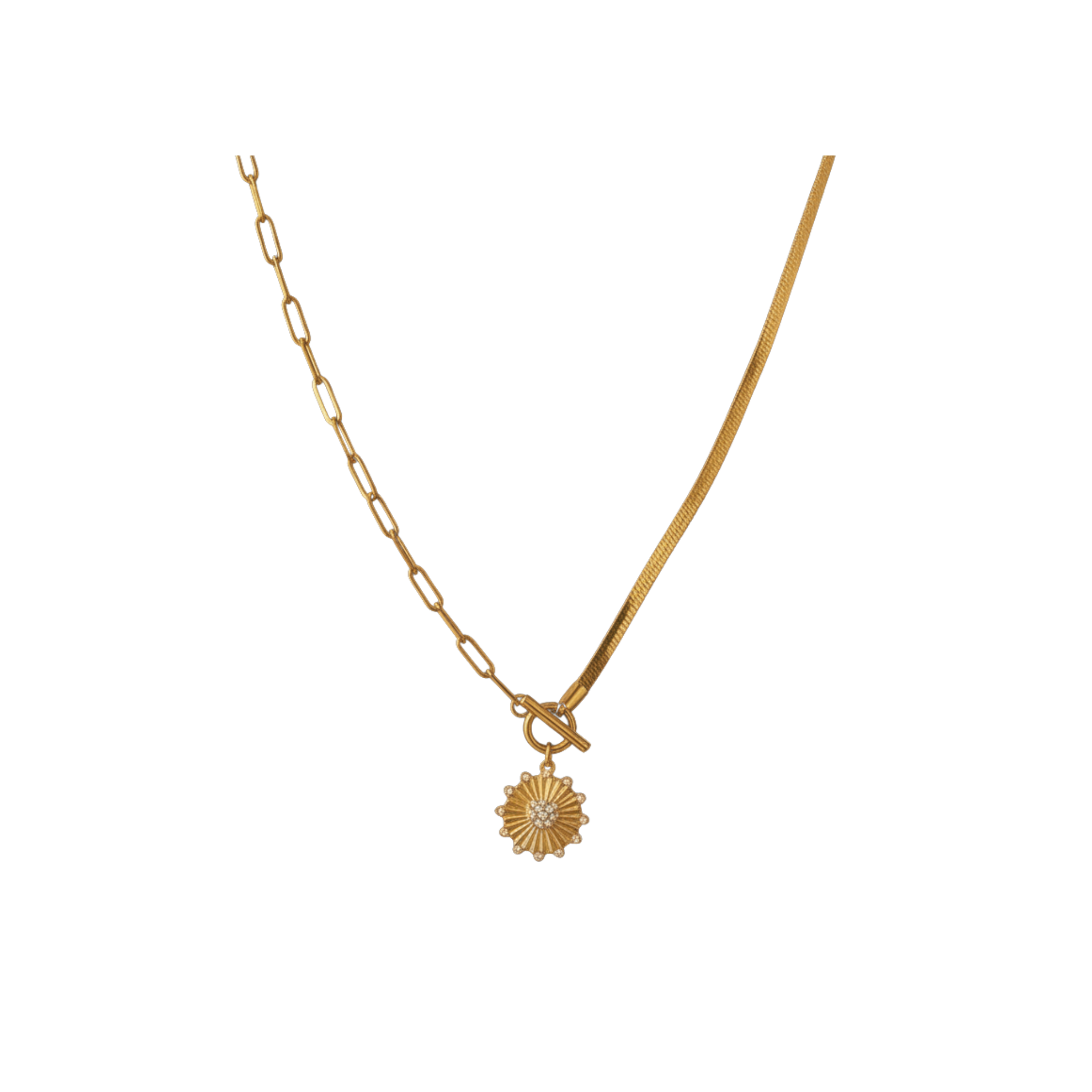 Celia Golden Necklace