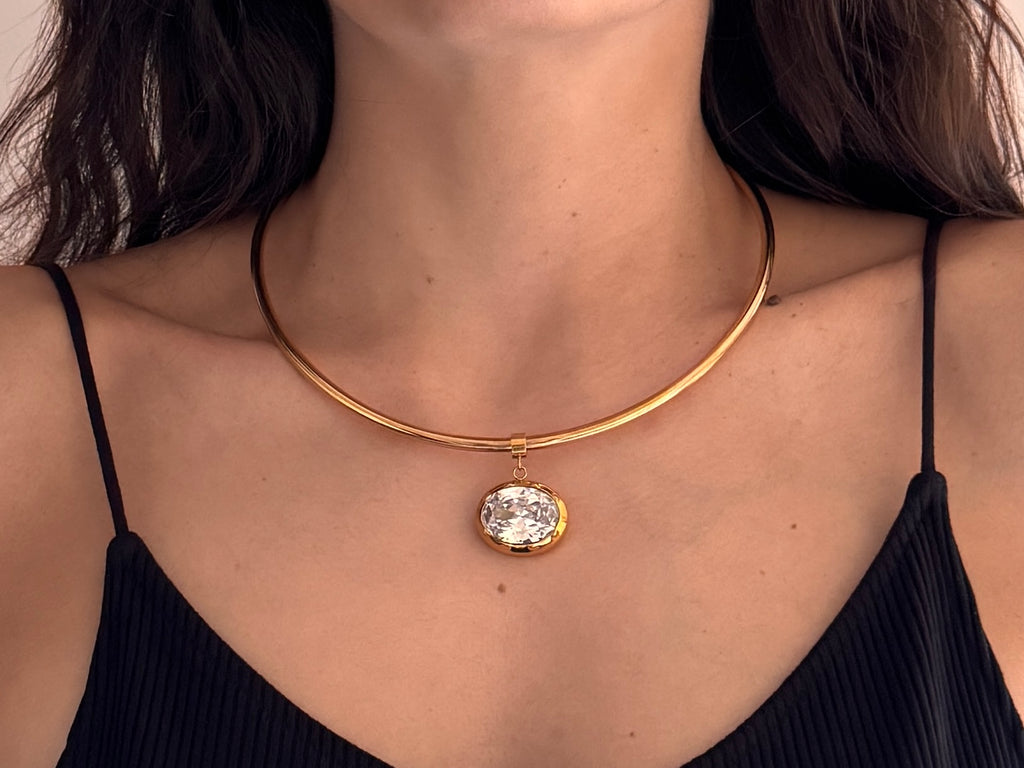 Solstice Cuff Necklace