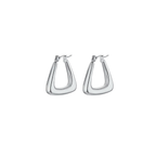 Mini Hailey Silver Hoops
