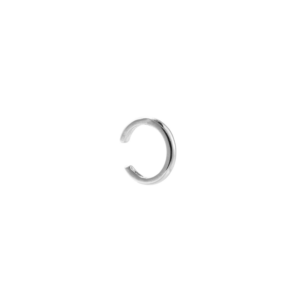 Silver Loop Ear cuff