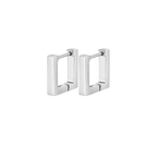 Classic Square Hoop Earrings