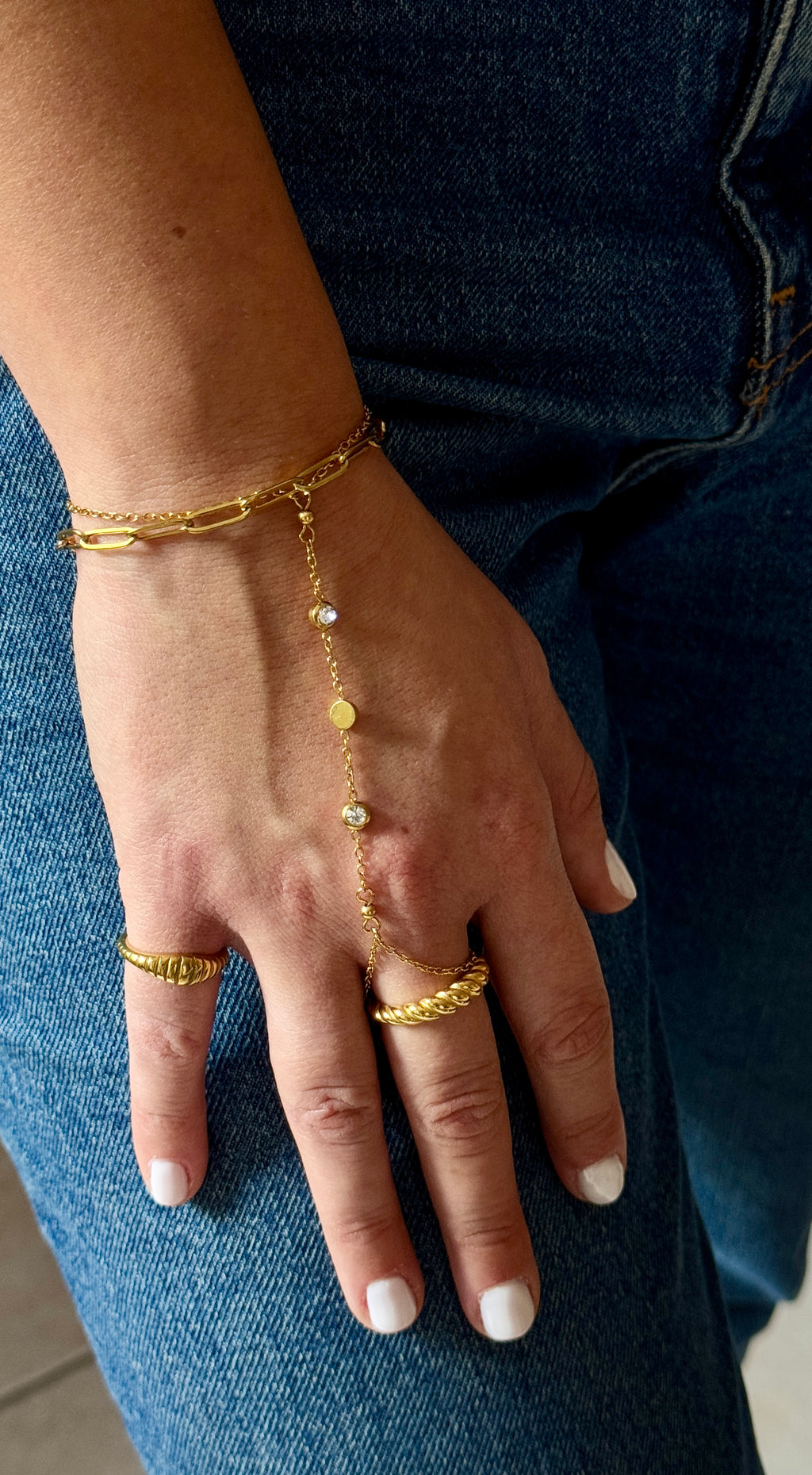 Paperclip Chain Bracelet