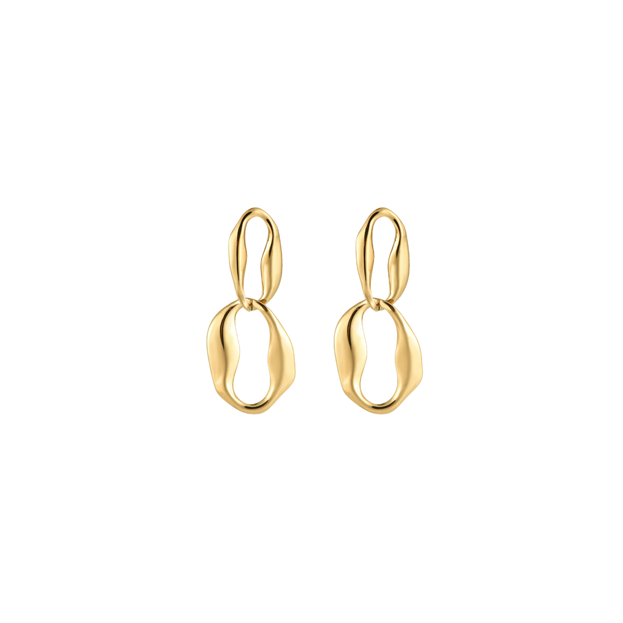 Lucy Golden Links Earrings