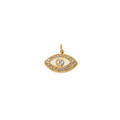 CZ Evil Eye Charm