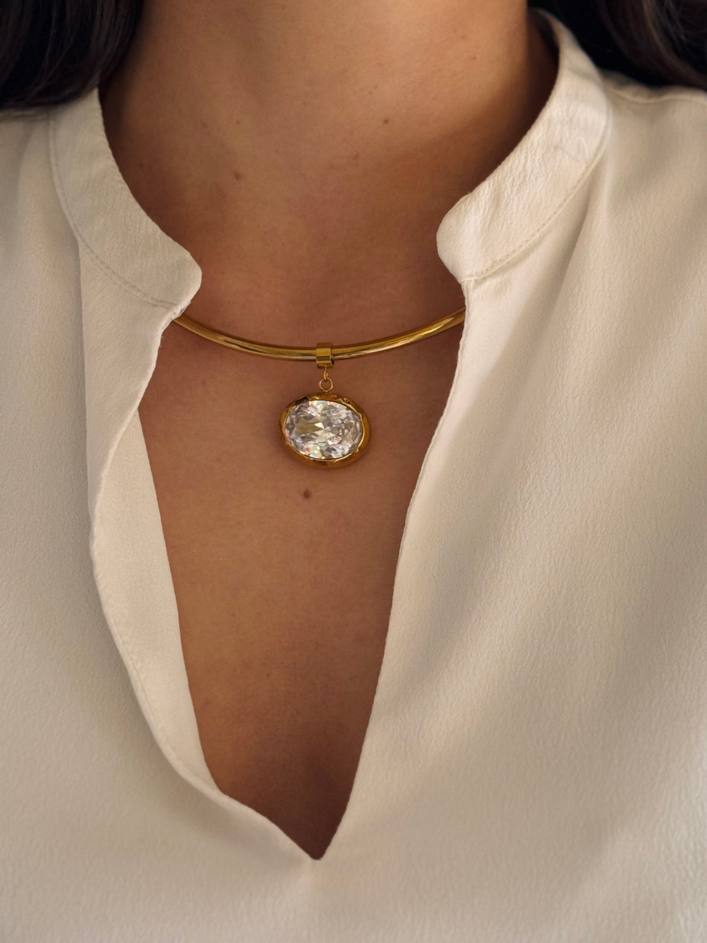 Solstice Cuff Necklace
