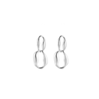 Lucy Silver Links Earrings
