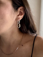 Lucy Link Drop Earrings