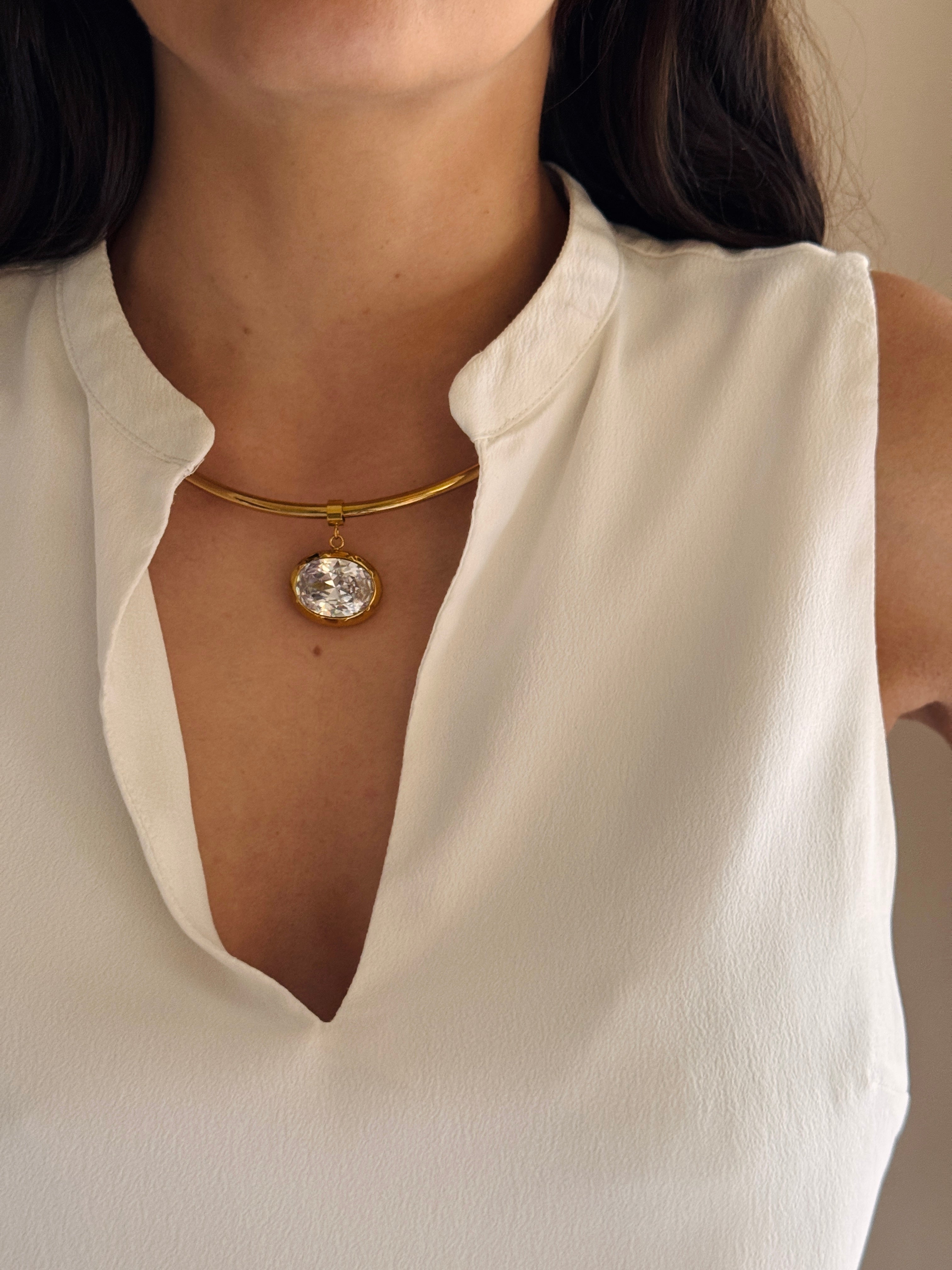 Solstice Cuff Necklace