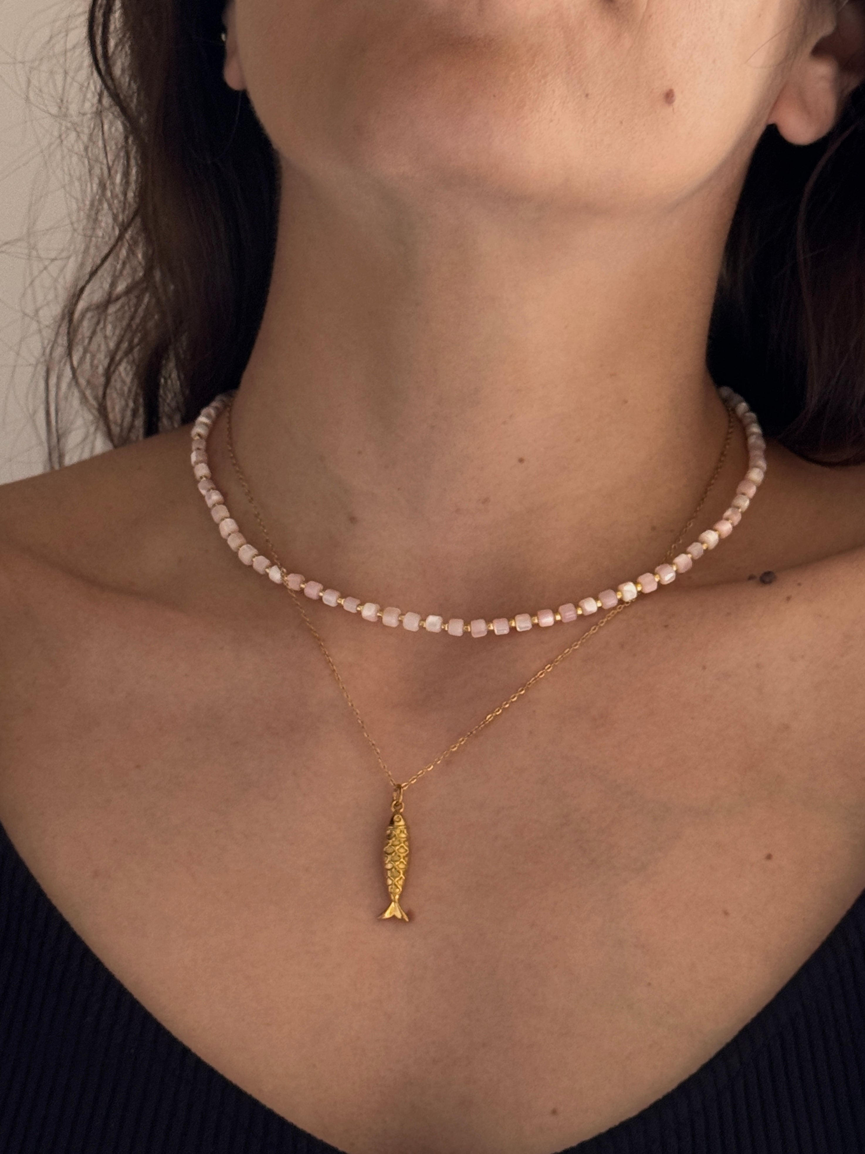 Sardine Pendant Necklace