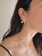 Aurelia Leaf Earrings