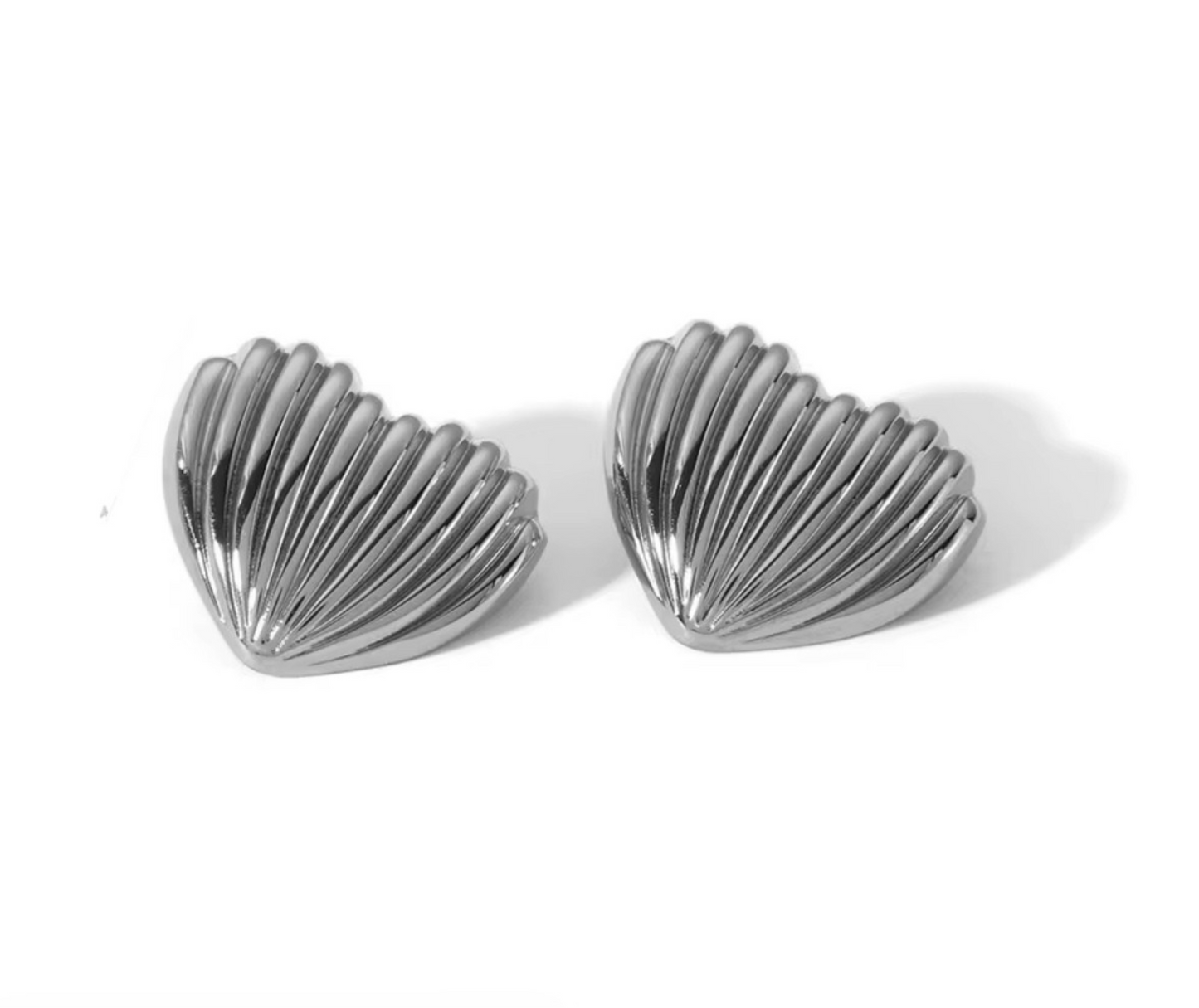 Delphine Silver Earrings