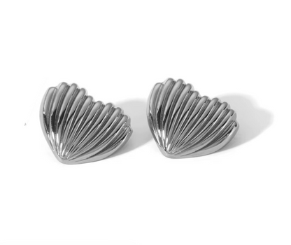 Delphine Silver Earrings