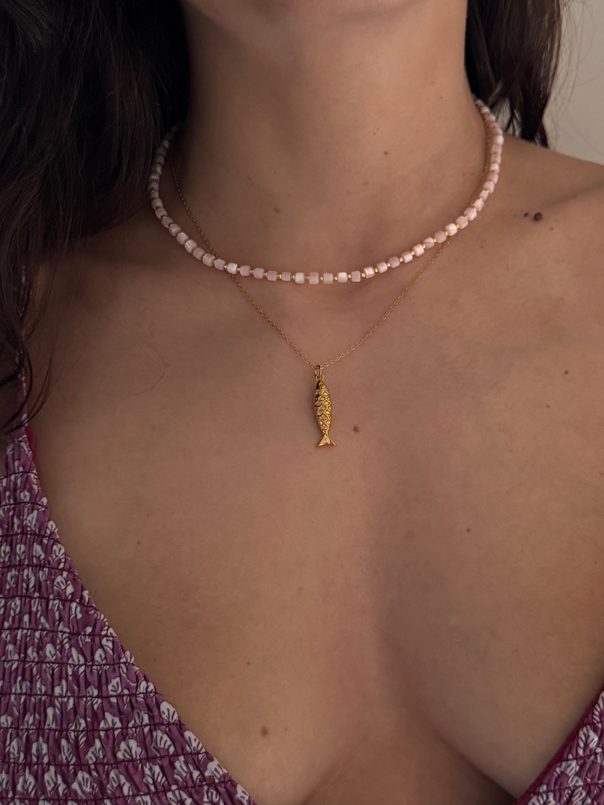 Sardine Pendant Necklace