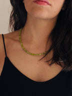 Olive Jade Necklace
