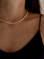Blush Bead Necklace