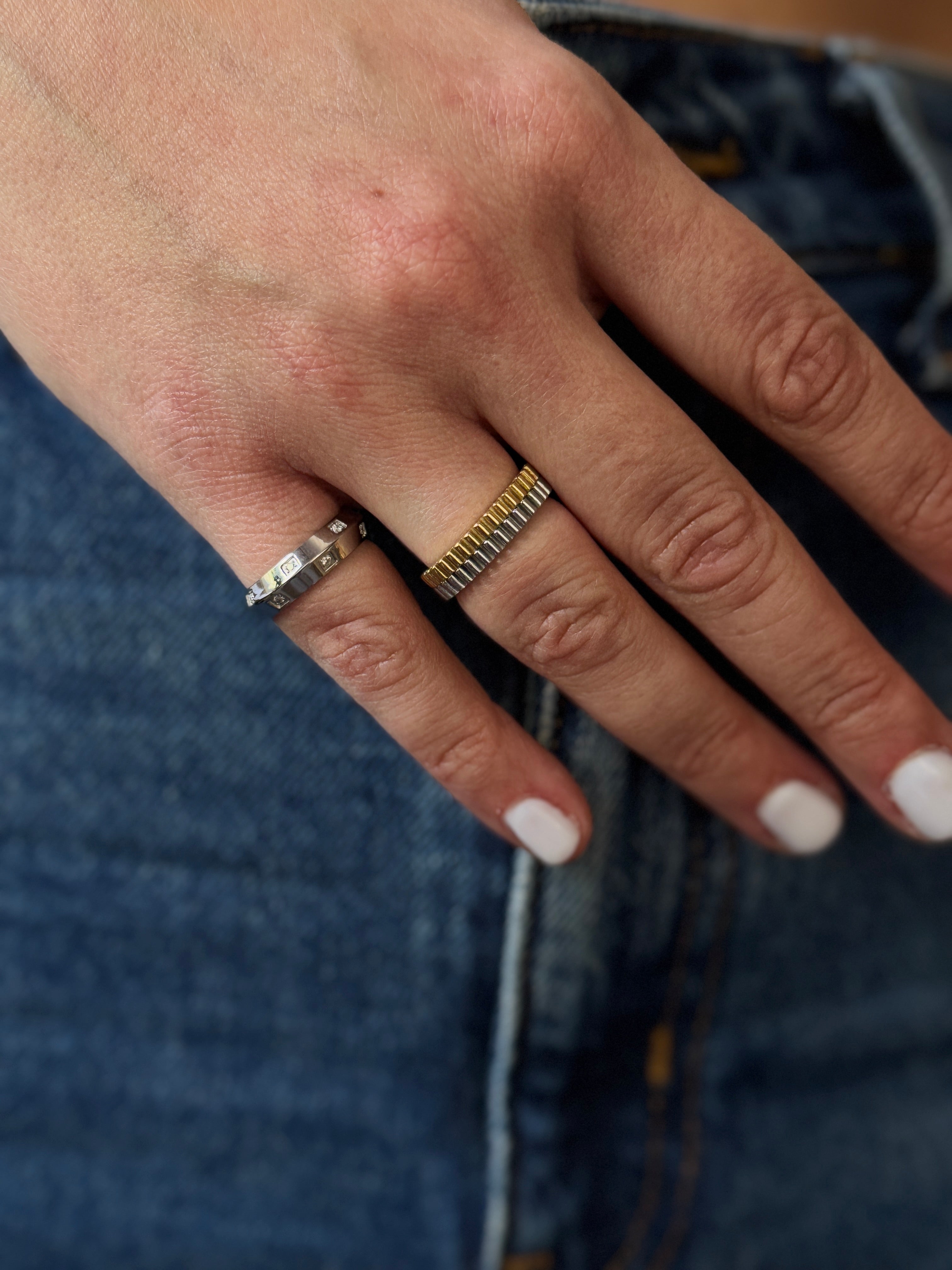 Minimalist Silver Band