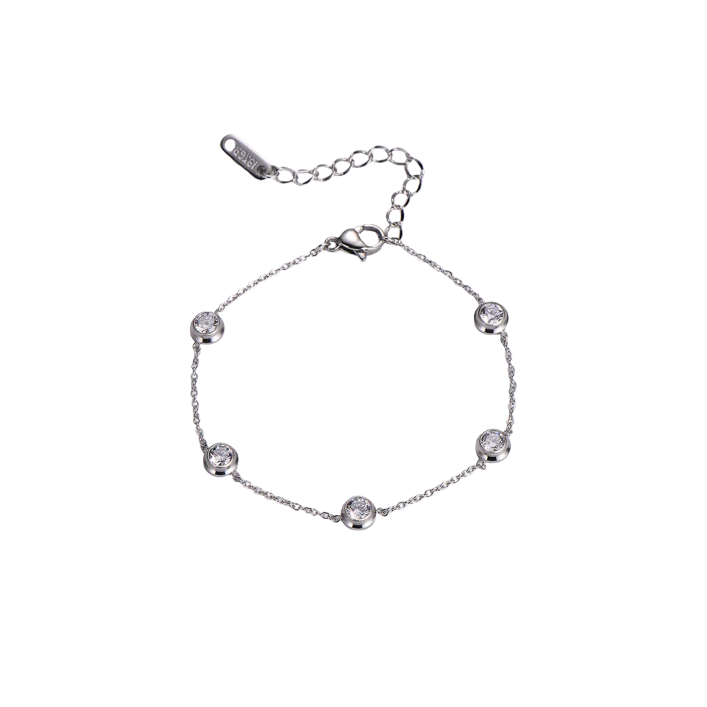 Floating Zircon Bracelet