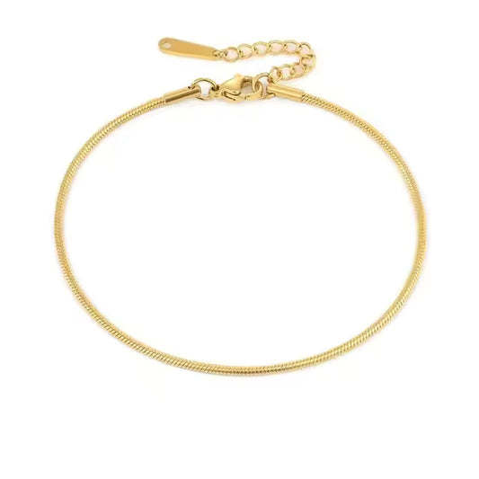 Fine Medusa Golden Bracelet