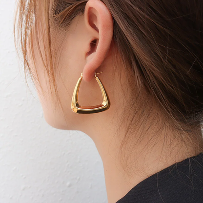 Hailey Golden Hoops